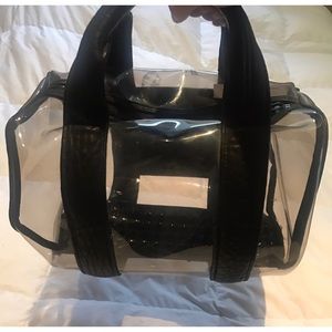 Alexander Wang clear pvc Rocco bag